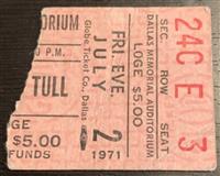 Ticket Stubs